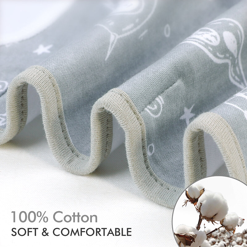 بطانية قماط قابل للتعديل للأطفالغطاء للرضع مصنوع من القطن العضوي 100%، قماط للصغار من 0 حتى 3 أشهر