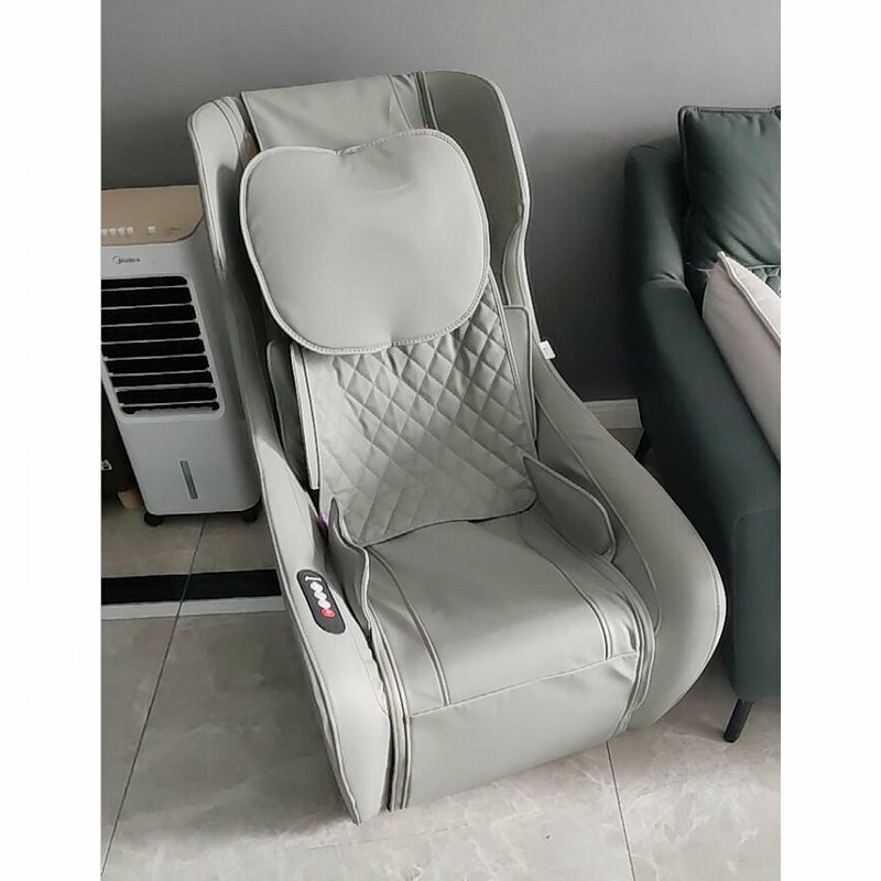 كرسي مساج كهربي صغير مجمعة بالكامل ، يوفر مساحة أريكة صغيرة مريحة للجسم بالكامل