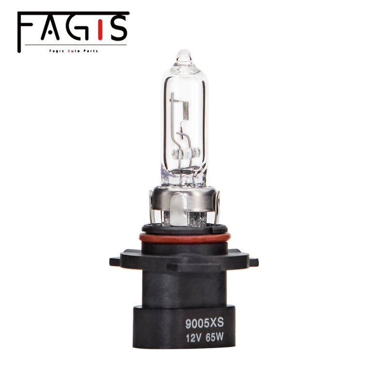 Fagis 2 قطعة نقطة 9005XS HB3A 12V 65W P20d واضح القياسية مصباح سيارة العلوي مصباح هالوجين للسيارة 3300K مصابيح القيادة