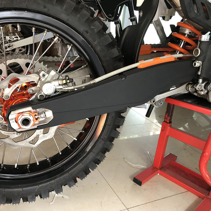 دراجة نارية سوينغ الذراع حامي Swingarm حماية الحرس ل GasGas الغاز الغاز EC MC MCF 125 200 250 300 350 400 450 2021-2023
