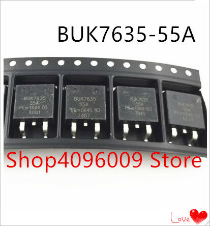 جديد 10 قطعة/الوحدة BUK7635-55A BUK7635 55A إلى-263