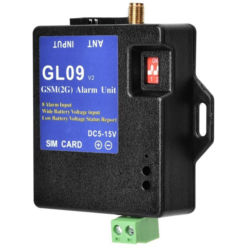 GL09 8 قناة بطارية تعمل App التحكم GSM أنظمة إنذار SMS تنبيه نظام الأمن 2019