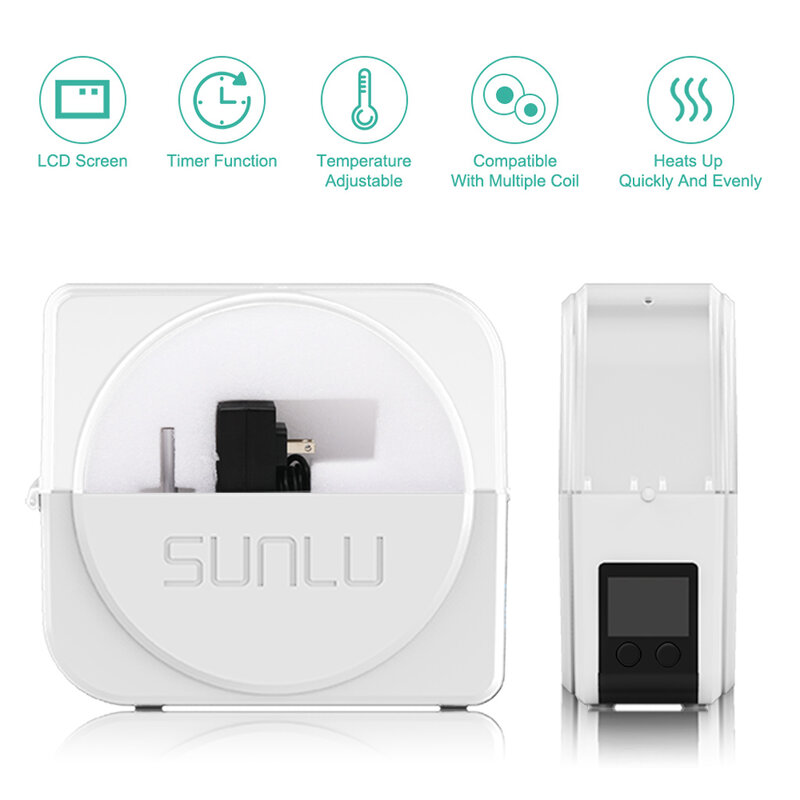 SUNLU S1 ثلاثية الأبعاد خيوط تجفيف صندوق شاشة LCD تجفيف خيوط صندوق تخزين حفظ خيوط حامل جاف طابعة ثلاثية الأبعاد ماتي FilaDryer