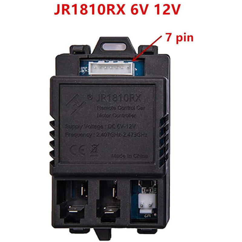 JR1810RX 12 فولت الاطفال بالطاقة ركوب على سيارة 2.4G بلوتوث التحكم عن بعد والاستقبال لقطع غيار عربة أطفال كهربائية