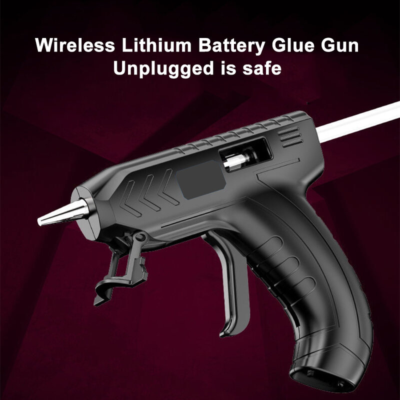 مسدس لصق كهربائي محمول 3.6 فولت مع عصا لصق USB قابلة للشحن لاسلكي منزلي لتقوم بها بنفسك مسدس لصق ساخن أدوات إصلاح رش
