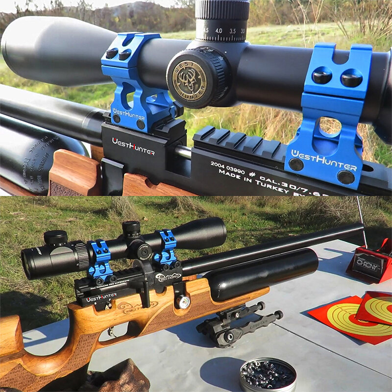 WESTHUNTER Riflescope يتصاعد 20 مللي متر Picatinny السكك الحديدية العالمي البصر البصري خواتم صالح 1 بوصة 25.4 مللي متر/30 مللي متر أنبوب الصيد اكسسوارات