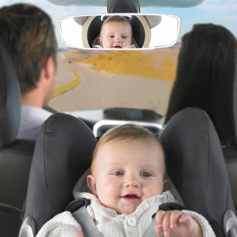 سلامة الطفل مقعد مرآة خلفية السيارة الداخلية مرايا الرؤية الخلفية الرضع الاطفال أفخم لعبة من الكارتون #905