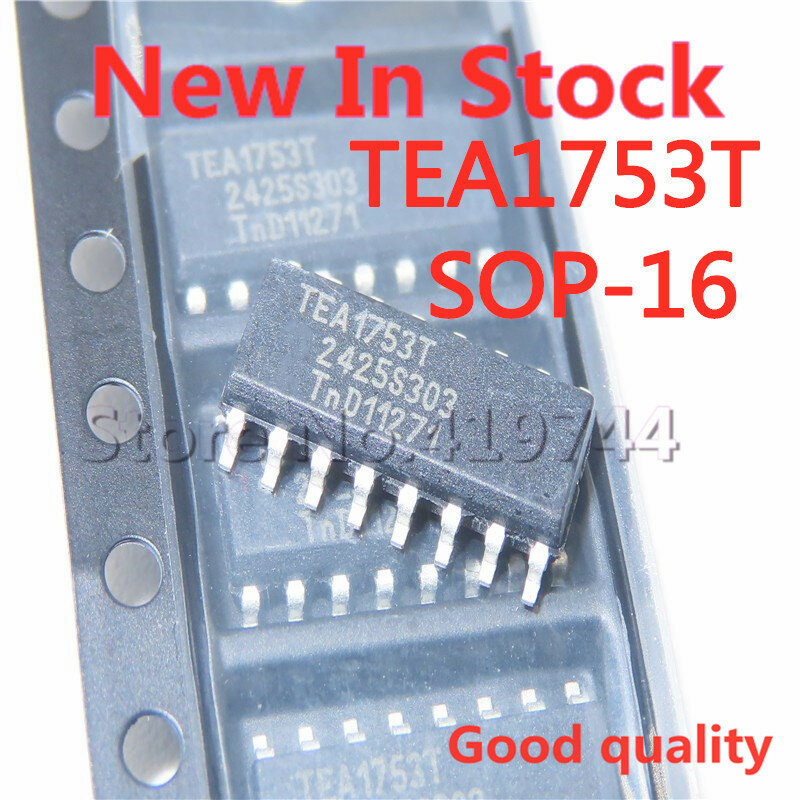 2 قطعة/الوحدة TEA1753T TEA1753T/N1 SOP-16 SMD إدارة الطاقة IC جديد في المخزون