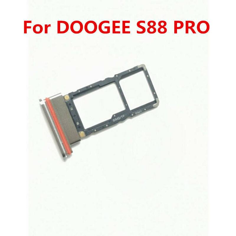 جديد الأصلي ل DOOGEE S88 برو حامل بطاقة SIM صينية فتحة استبدال جزء ل doogee s88 برو فتحة SIM بطاقة حامل صينية
