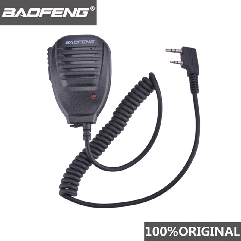 100% الأصلي BaoFeng اسلكية تخاطب 50 كجم ميكروفون رئيس ل Baofeng UV-5R BF-888S ميدلاند راديو الاتصالات اكسسوارات