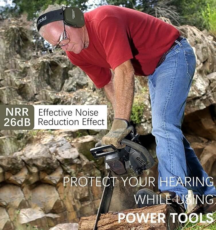 ZOHAN اطلاق النار سدادات حماية الأذن سلامة للأذنين الحد من الضوضاء سليم السلبي السمع حامي ل Huning NRR26dB