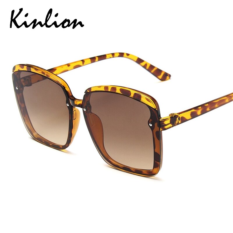 Kinlion خمر المتضخم النساء نظارات رجالي نظارات إطار كبير مكبرة حملق السيدات الإناث Oculos Gafas دي سول نظارات شمسية