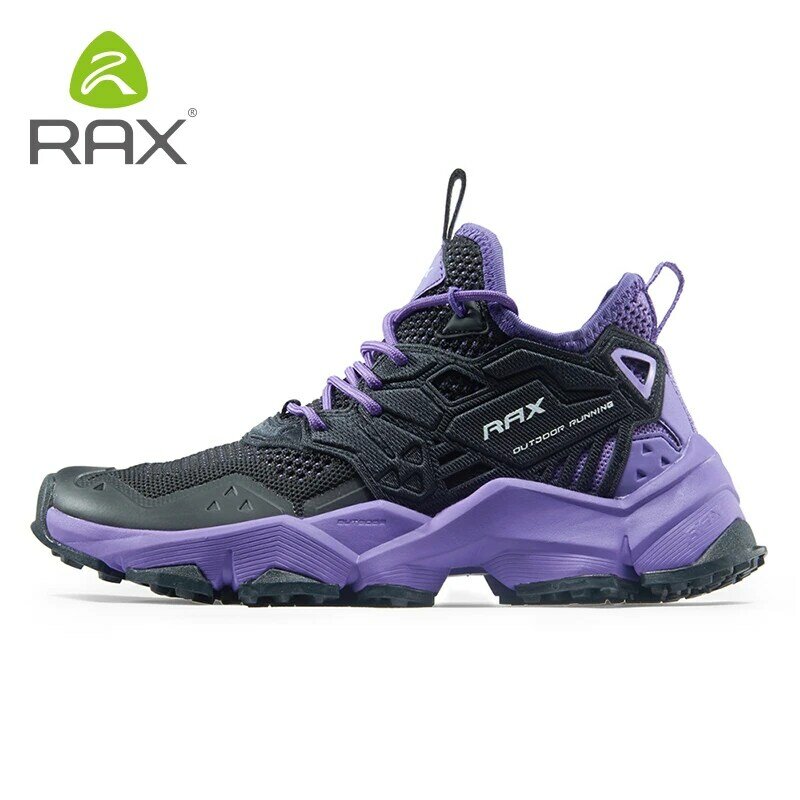 RAX احذية الجري الرجال والنساء في الهواء الطلق أحذية رياضية تنفس خفيفة الوزن أحذية رياضية الهواء شبكة العلوي المضادة للانزلاق المطاط الطبيعي تسولي
