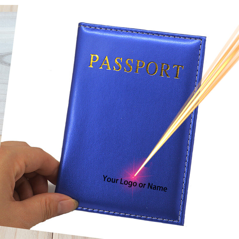 تخصيص اسم غطاء جواز السفر النساء بولي Leather الجلود coلجوازات السفر محفظة سفر موضة لطيف الوردي فتاة حافظة جواز سفر جديد