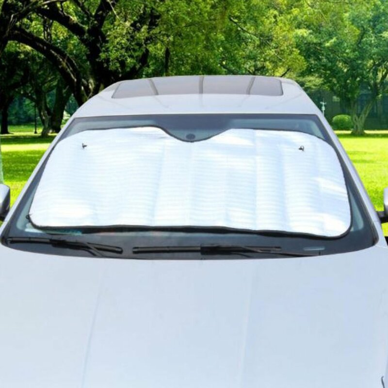 سيارة من جانب واحد مظلة للسيارة نافذة أمامية الشمس الظل الألومنيوم احباط العزل الشمس كتلة نافذة غطاء الزجاج الأمامي