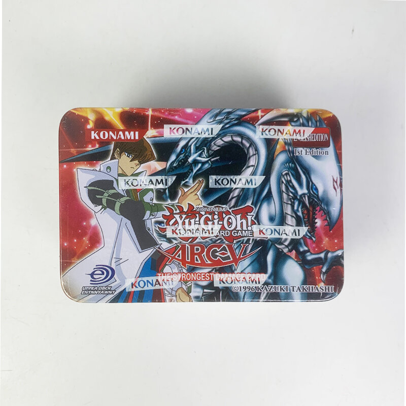 41 قطعة Yugioh بطاقة الحديد صندوق لا تكرار مع فلاش الإنجليزية بطاقة Muto الطبعة الكاملة جمع بطاقة الاطفال لعبة هدية