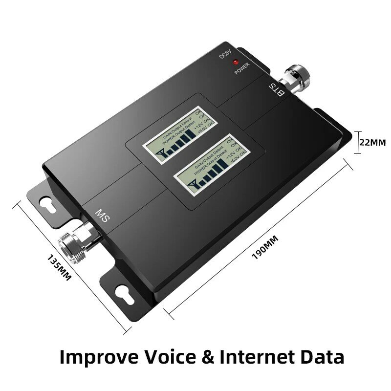 Lintratek 2G 4G ثنائي النطاق إشارة الداعم CDMA 850 قطعة 1900 GSM WCDMA 1800 2100 مكرر الهاتف المحمول الفرقة 2 مكبر للصوت الخلوي