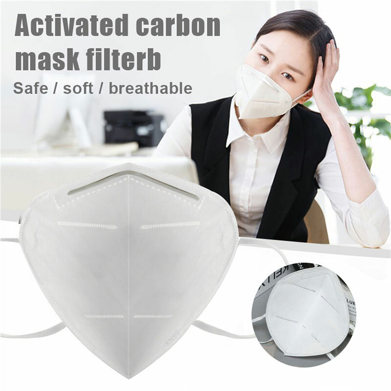 قناع الوجه ffp2 الغبار التنفس الفم KN95 أقنعة قابلة للتكيف ضد التلوث تنفس فلتر PM009
