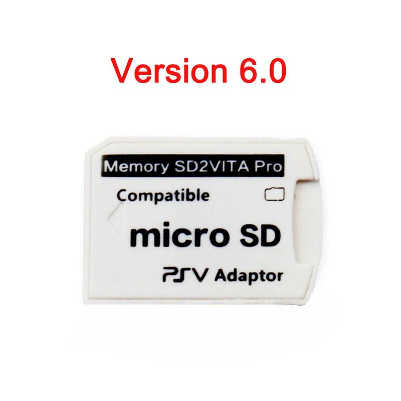 محول بطاقة الذاكرة PSVMemory طراز V6.0 SD2VITA لـ PSVita Henkaku نظام 3.65 1000 بطاقة TF 2000