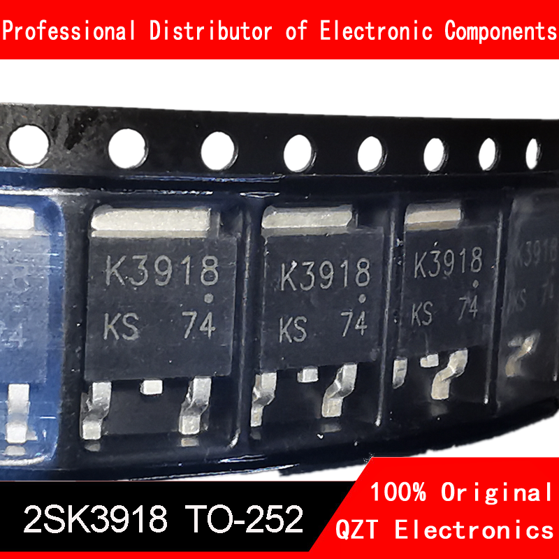 10 قطعة/الوحدة 2SK3918 TO-252 K3918 MOS مجال تأثير الترانزستور