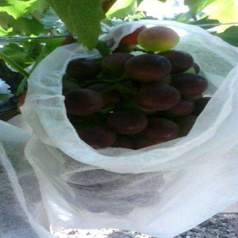 100 قطعة حديقة الفراولة العنب الفاكهة حماية أكياس غطاء النبات الحضانة حقيبة مكافحة الآفات مكافحة الطيور شبكة حقيبة البستنة حماية