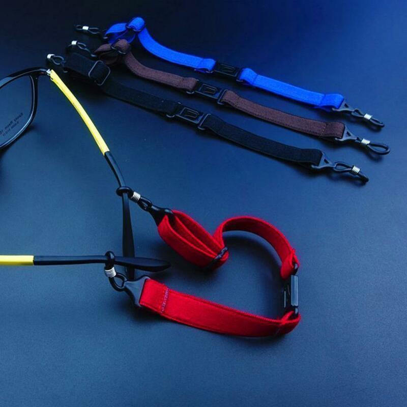قابل للتعديل نظارات حبل الرياضة مطاطا النظارات المضادة للانزلاق تحديد الحبل حبل سلسلة نظارات حزام حامل ملحقات نظارات