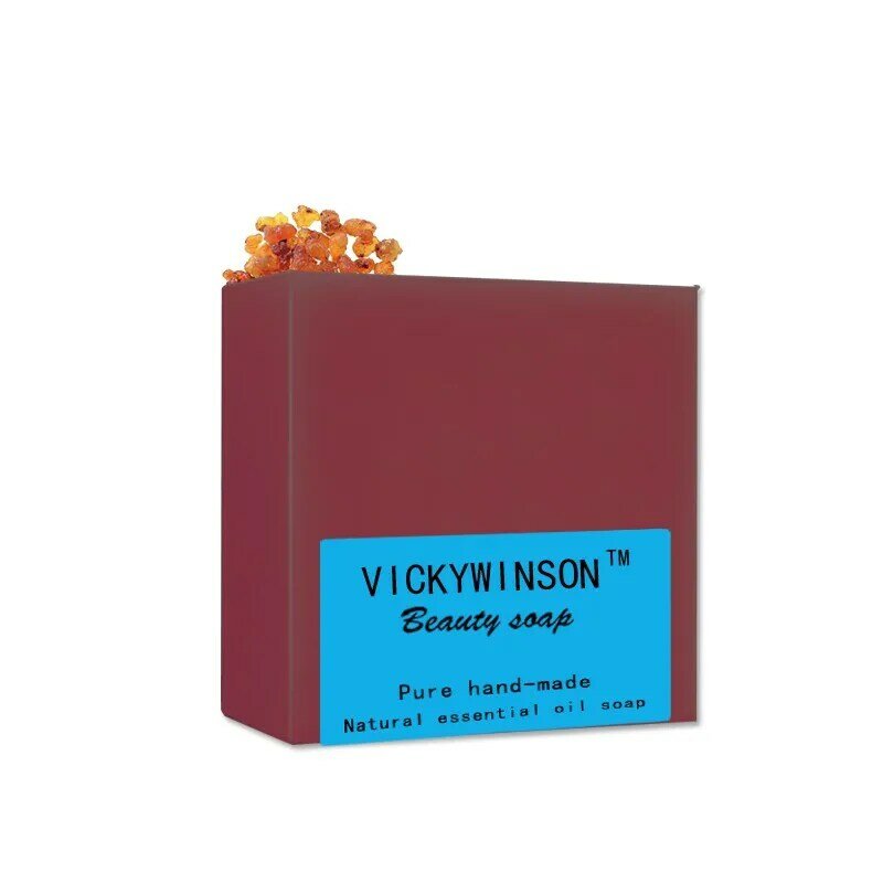 VICKYWINSON-صابون مضاد للتجاعيد مصنوع يدويًا ، 100 جرام ، زيت أساسي ، مضاد للشيخوخة ، يحافظ على شيخوخة الجلد ، ترطيب البشرة ، ناعم