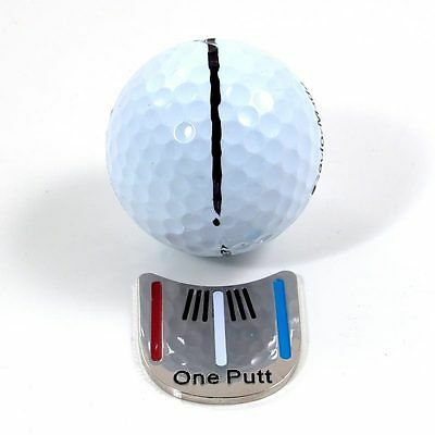 واحد لكمة تصميم المغناطيسي علامة الغولف ، علامة كرة الغولف ، مشبك قبعة ، هبوط السفينة ، حزمة 6 قطعة
