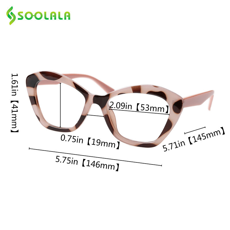 SOOLALA 4 قطعة القط العين النساء نظارات للقراءة Okulary Ajurwedyjskie النظارات طويل النظر نظارات للقراءة 1.0 1.5 1.75 2.0 2.5 إلى 4.0