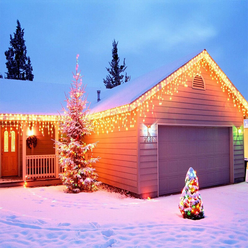 GHC 4 متر Guirlande Lumineuse expérieur عيد الميلاد الزفاف ديكور لاسلكي LED أضواء الإضاءة في الهواء الطلق سلسلة 220 فولت سلسلة الإضاءة