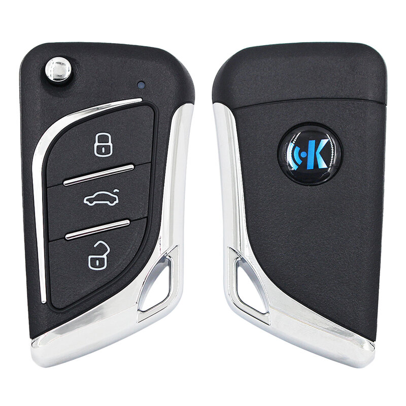 KEYDIY-مفتاح سيارة عالمي للتحكم عن بعد ، B30 ، 3 أزرار ، يستخدم لـ KD900 ، URG200 ، KD200 ، أدوات صغيرة ، 5 في اللوت