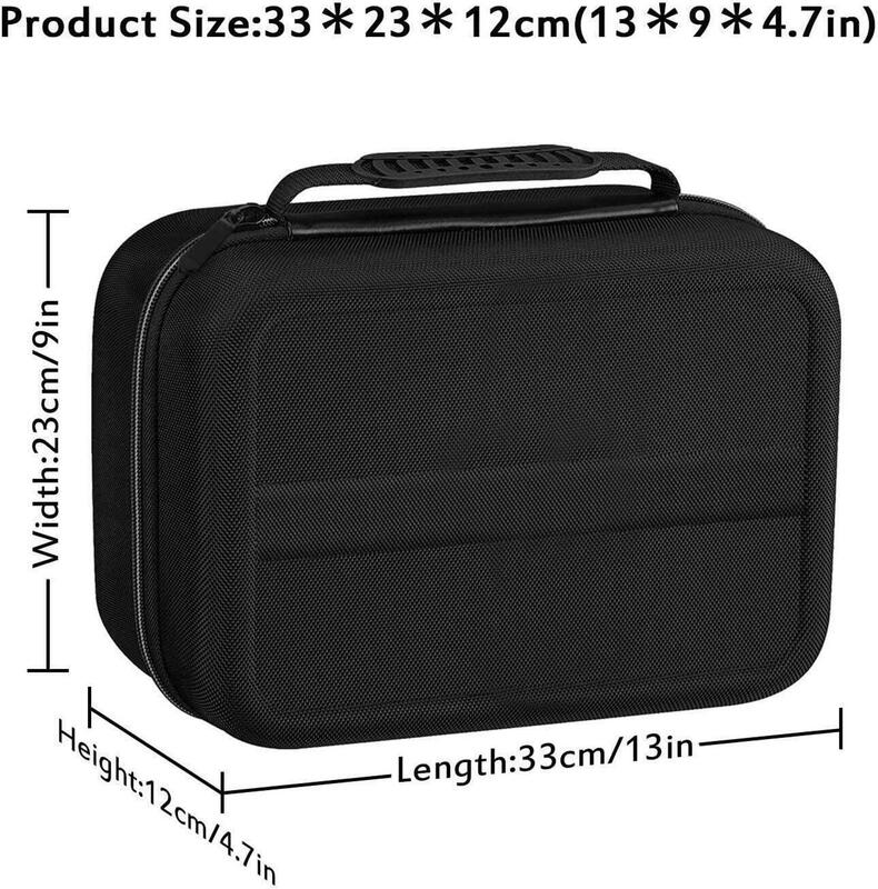 حقيبة تخزين محمولة لجهاز Nintendo Switch ، حقيبة واقية صلبة مع بطانة لجهاز Nintendo Switch Pro control