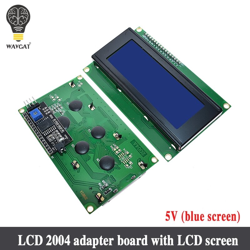 LCD1602 LCD 1602 2004 12864 وحدة الأزرق شاشة خضراء 16x2 20X4 الطابع وحدة عرض إل سي دي HD44780 تحكم الأزرق الأسود ضوء