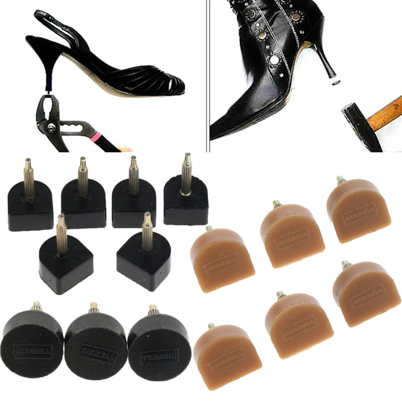 طقم تصليح أحذية بكعب عالٍ للنساء ، 6 قطع ، ألواح ، 9 مقاسات ، إكسسوار إصلاح