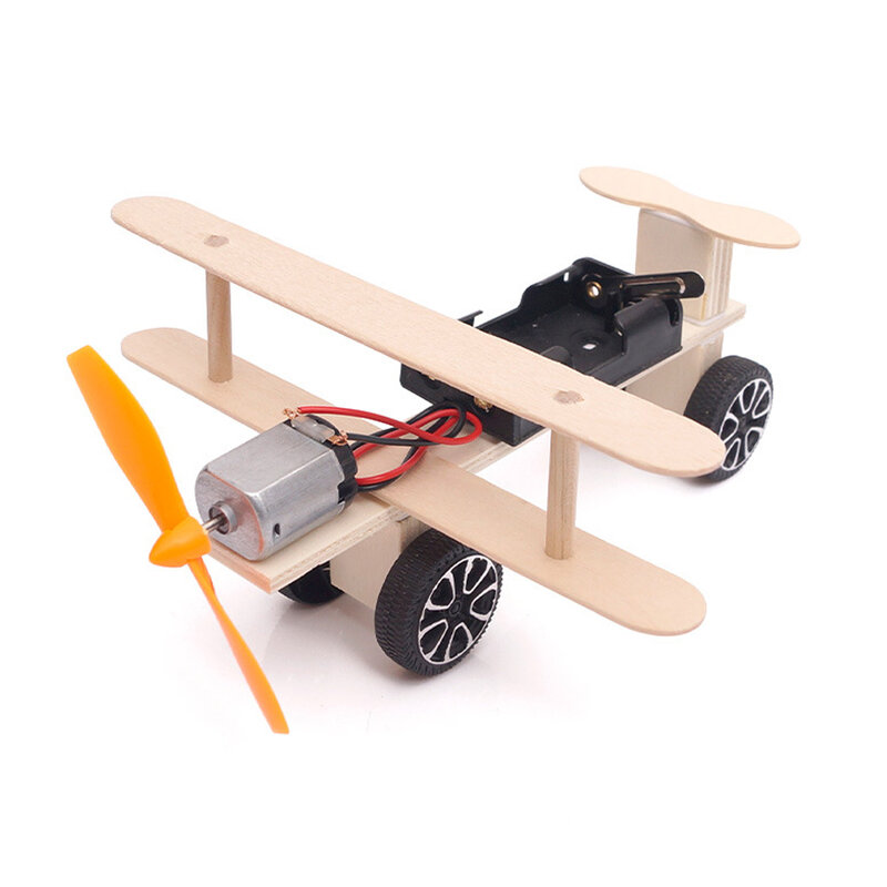 EUDAX الكهربائية Taxiing طائرة شراعية نموذج طائرة اللعب إنتاج صغير لتقوم بها بنفسك اختراع المواد اليدوية نموذج العلوم الشعبية
