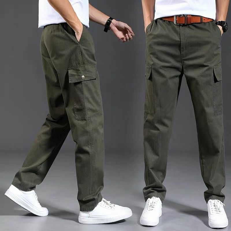 البضائع السراويل بنطلون للرجال 2021 جديد وصفت ملابس للرجال السراويل الرياضية للرجال العسكرية نمط بنطلون الرجال السراويل الرجال