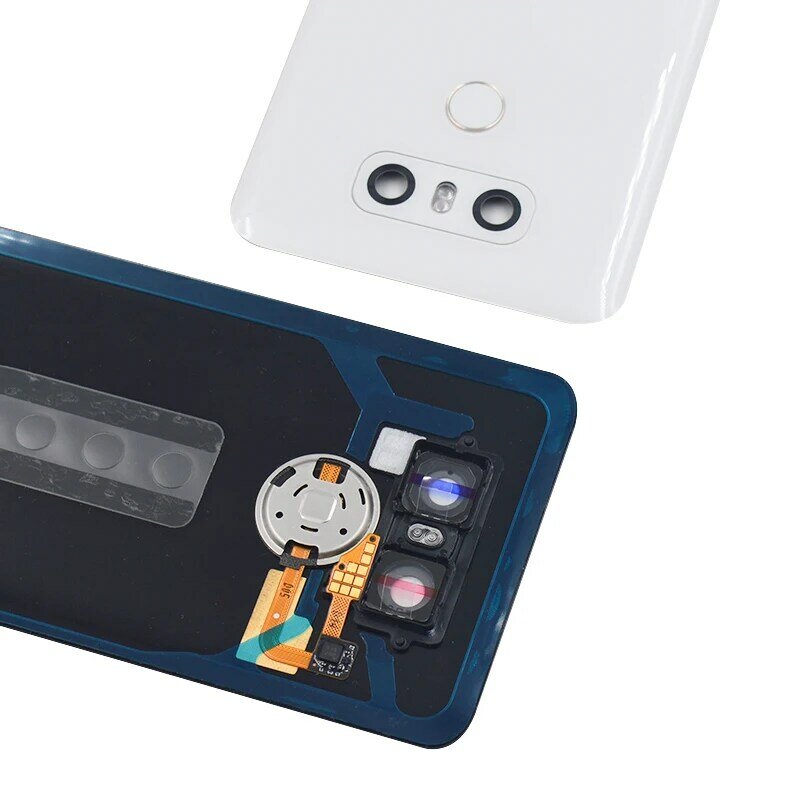 غطاء البطارية ل LG G6 عودة Vover الزجاج H870 H870DS H871 H872 H873 LS993 US997 VS998 الباب الخلفي الإسكان إصلاح
