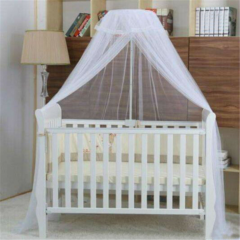 الصيف شبكة بعوض للأطفال شبكة قبة غرفة نوم الستار شبكات الوليد الرضع مظلة متنقلة لوازم الاطفال السرير