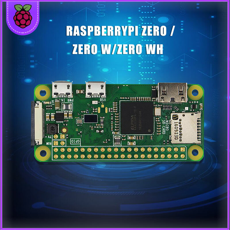 لوحة بلوتوث لاسلكية بزوجة 2 واط مع وحدة معالجة مركزية 1 جيجاهرتز ذاكرة رام 512 ميجابايت راسبيري بي زيرو إصدار 1.3 من Raspberry Pi زيرو/زيرو واط/زيرو واط/زيرو
