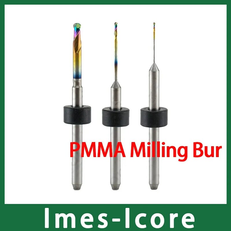حواف طحن Imes-Icore 250i خاصة بمواد الراتنج مثل PMMA ، قمة لتجنب اللصق
