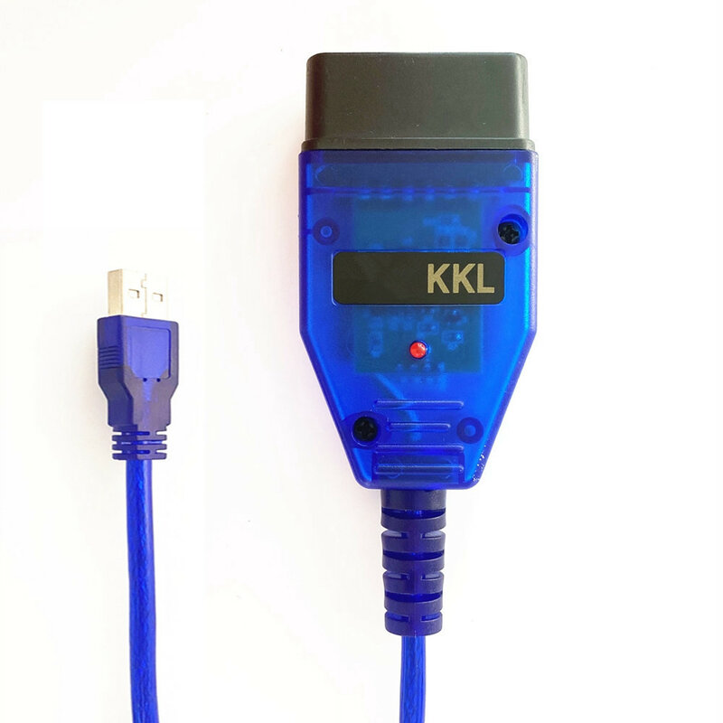 ل VAG KKL أداة الماسح الضوئي ل vag 409 مع FTDI FT232RL رقاقة/9241A الأحمر PCB ل VAG 409 kkl OBD2 USB واجهة التشخيص كابل