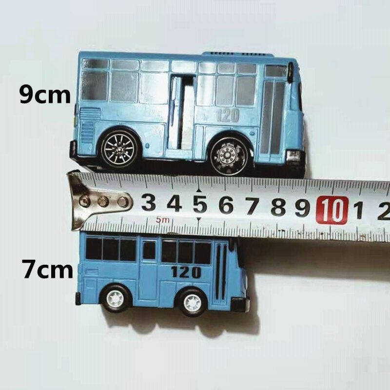 4 قطعة/المجموعة تايو الحافلة الصغيرة الكورية أمين oyuncak أرابا نموذج سيارة بلاستيكية صغيرة التراجع تايو حافلة للأطفال صبي هدية عيد الميلاد