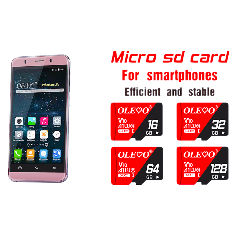 EVO PLUS بطاقة الذاكرة 256GB عالية السرعة 512gb بطاقة SD صغيرة فئة 10 U1 TF بطاقات UHS-I 128G 64GB 32GB بطاقة SD صغيرة