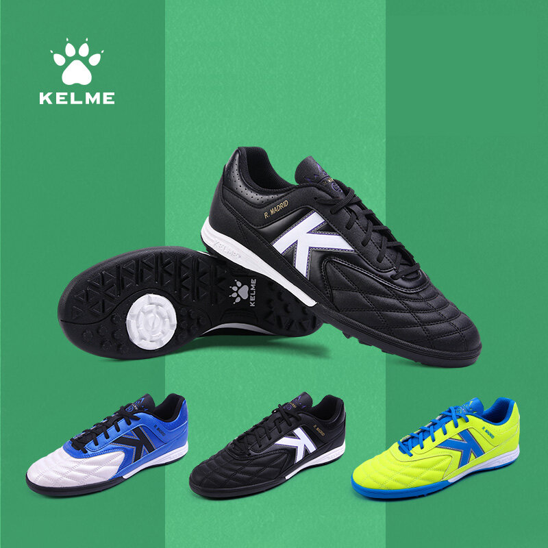 أحذية رياضية رجالية لكرة القدم من KELME أحذية رياضية للأطفال مضادة للانزلاق وخماسيات كرة القدم أحذية رياضية داخلية أحذية تدريب احترافية من TF ZX90111053