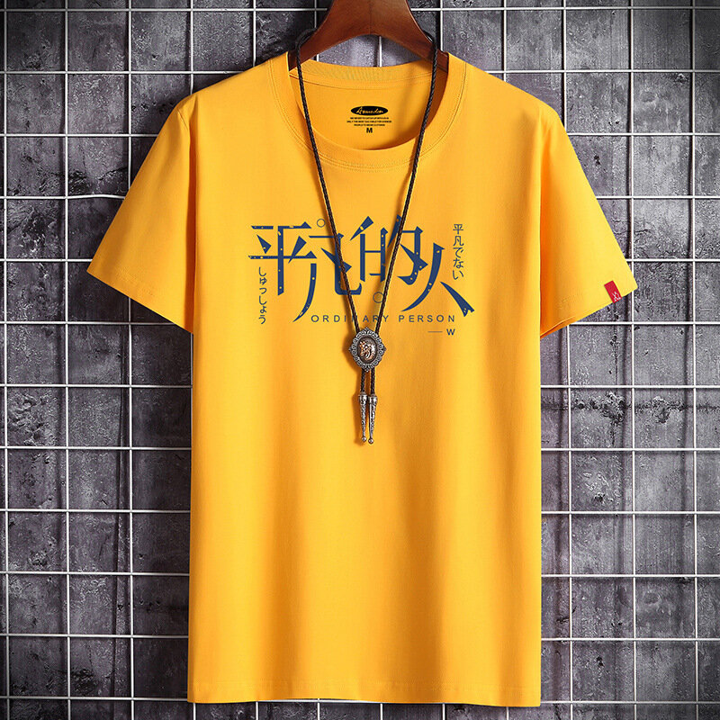 الصيف قميص الانمي harajuku البديل القوطية الملابس فاسق الشارع الشهير تي شيرت للرجال 2022 الرسم الهيب هوب المتضخم تي شيرت