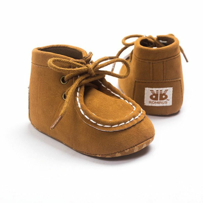 الربيع الوليد الطفل أحذية بولي Suede جلد الغزال الأولى ووكر حذاء طفل للبنين مكافحة زلة لينة أسفل الاطفال الفتيات الأحذية