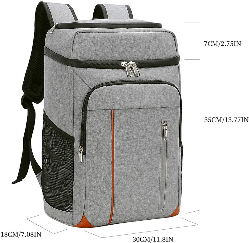 DENUONISS-حقيبة تبريد كبيرة عازلة ، 100% مانعة للتسرب ، نزهة في الهواء الطلق ، الشاطئ ، برودة ، سيارة ، ثلاجة للأغذية ، 22L