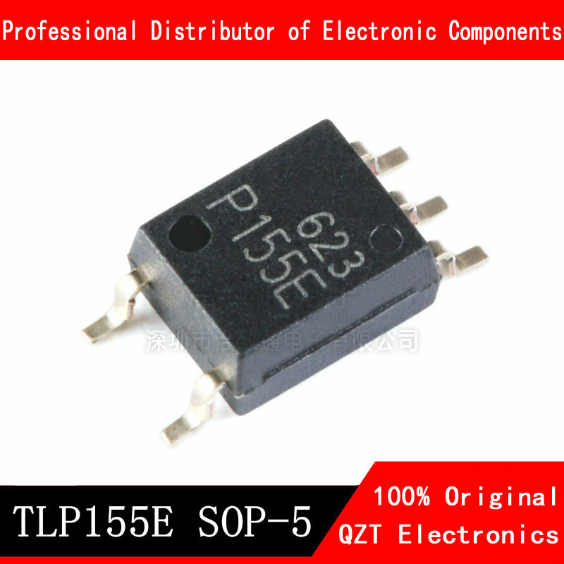 10 قطعة/الوحدة TLP155E P155E P155 SOP-5 SMD الكهروضوئية اقتران البصرية المعزل ic جديد الأصلي في المخزون