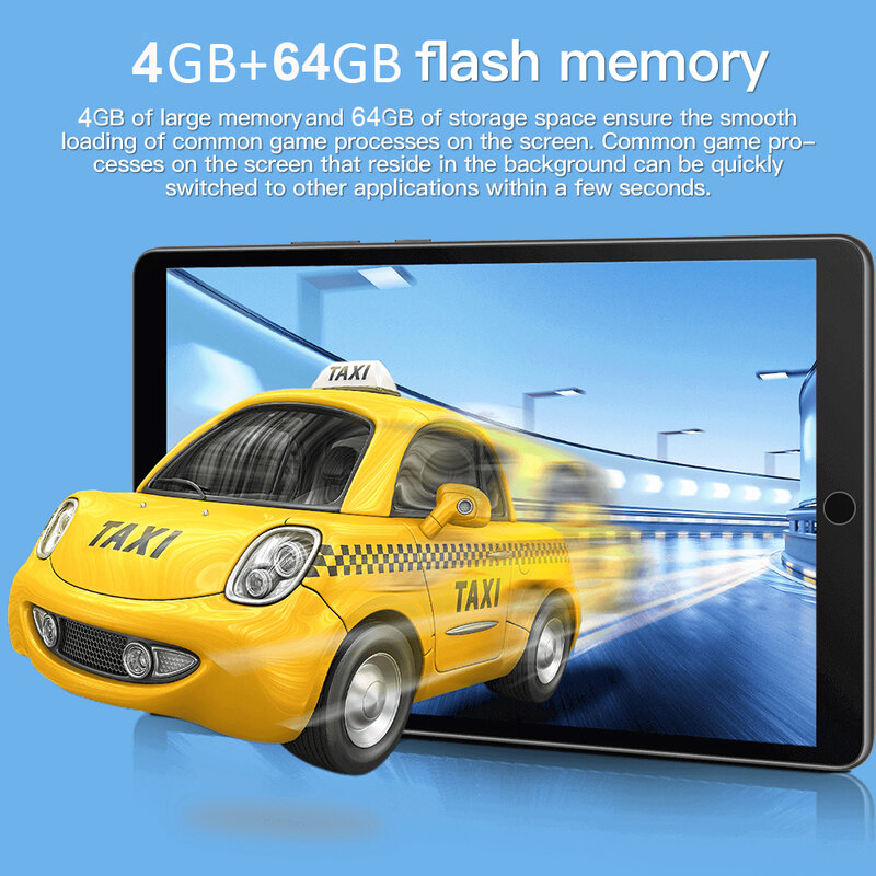 جديد BDF Pro تابلت 8 بوصة أندرويد 9.0 ثماني النواة 3G شبكة جوجل بلاي 4GB RAM 64GB ROM كاميرات مزدوجة المزدوج سيم الهاتف أجهزة لوحية