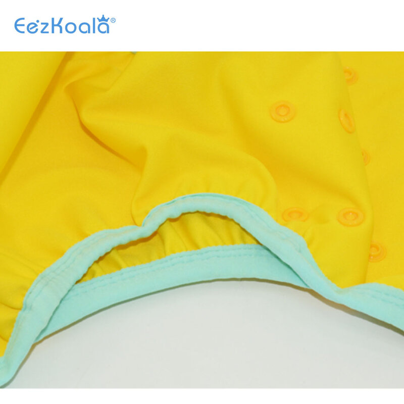 EezKoala صديقة للبيئة OS القماش غطاء حفاضات تمتد الملونة ملزمة غطاء حفاضات الطفل صديقة للبيئة قابل للغسل غطاء مرن